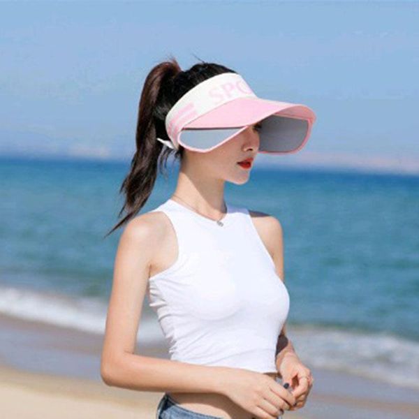 wide brim hats summer hat sun visors cap foldable black large outdoor sport beach for women female, Blue;gray
wide brim hats summer hat sun visors cap foldable black large outdoor sport beach for women female, Blue;gray