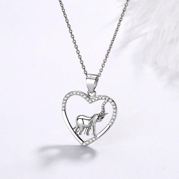 chains 6049 sterling silver 925 necklace heart elephant pendant for women jewelry
chains 6049 sterling silver 925 necklace heart elephant pendant for women jewelry