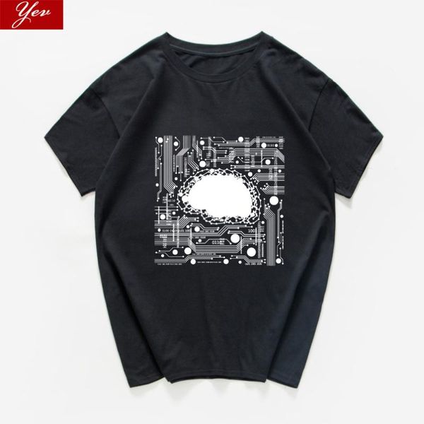 men's t-shirts ai artificial intelligence graphic brain t-shirt men 100% cotton science and technology funny t shirt streetwear hip hop, White;black
men's t-shirts ai artificial intelligence graphic brain t-shirt men 100% cotton science and technology funny t shirt streetwear hip hop, White;black