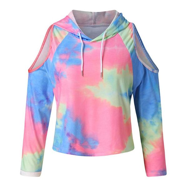 women's hoodies & sweatshirts 2021 women autumn sweatshirt clothing tie-dye causal cold shoulder long sleeve v-neck female, Black
women's hoodies & sweatshirts 2021 women autumn sweatshirt clothing tie-dye causal cold shoulder long sleeve v-neck female, Black