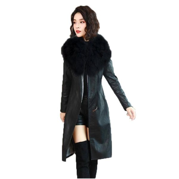 women's leather & faux winter keep warm coat women 2021 plus size slim black caramel army green fur collar fashion long pu jacket n1161
women's leather & faux winter keep warm coat women 2021 plus size slim black caramel army green fur collar fashion long pu jacket n1161