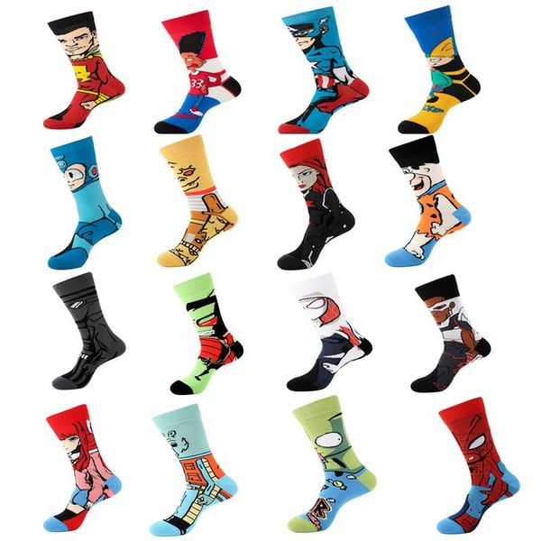 men's socks anime movie middle tube funny cozy cartoon movies novelty non-slip cool man woman, Black
men's socks anime movie middle tube funny cozy cartoon movies novelty non-slip cool man woman, Black