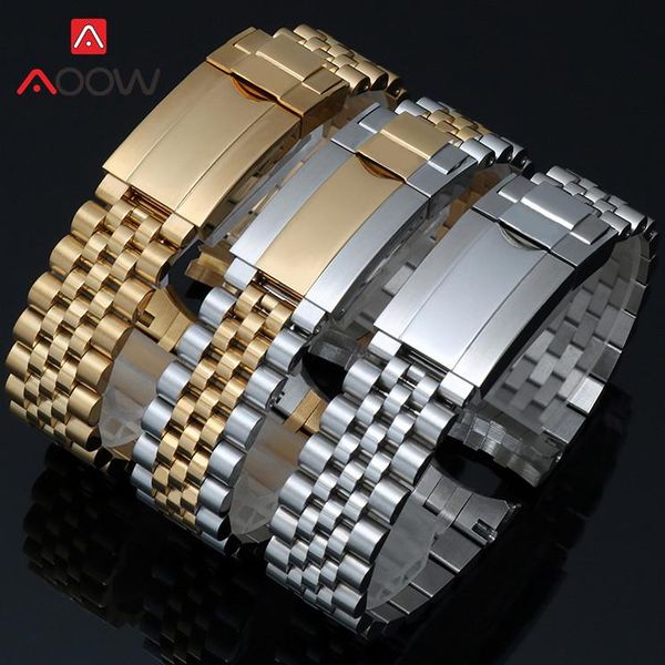 watch bands 5 pointer 20mm stainless steel strap solid curved end folding buckle gold jubilee men metal replacement bracelet band, Black;brown
watch bands 5 pointer 20mm stainless steel strap solid curved end folding buckle gold jubilee men metal replacement bracelet band, Black;brown