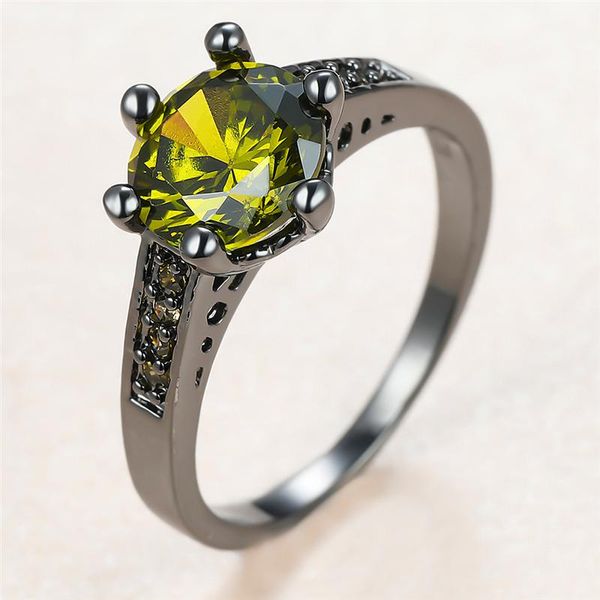 wedding rings luxury female olive green crystal ring charm 14kt black gold for women promise bride round zircon engagement, Slivery;golden
wedding rings luxury female olive green crystal ring charm 14kt black gold for women promise bride round zircon engagement, Slivery;golden
