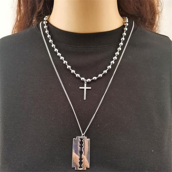 pendant necklaces diezi exaggeration silver color metal cross alloy simple hip hop chain for women men party jewelry gifts
pendant necklaces diezi exaggeration silver color metal cross alloy simple hip hop chain for women men party jewelry gifts