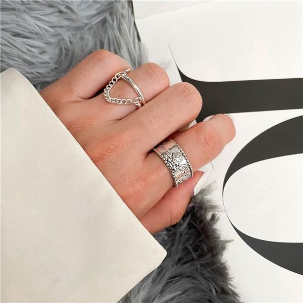 cluster rings huanzhi 2021 trend personality metal cupid wide side multi-layer chain couples ring for women and man party jewelry gift, Golden;silver
cluster rings huanzhi 2021 trend personality metal cupid wide side multi-layer chain couples ring for women and man party jewelry gift, Golden;silver