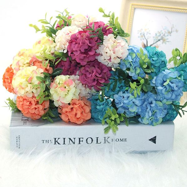 decorative flowers & wreaths selling 1pcs/ simulation hydrangea european style silk flower fake bouquet wedding decoration home furnishings
decorative flowers & wreaths selling 1pcs/ simulation hydrangea european style silk flower fake bouquet wedding decoration home furnishings