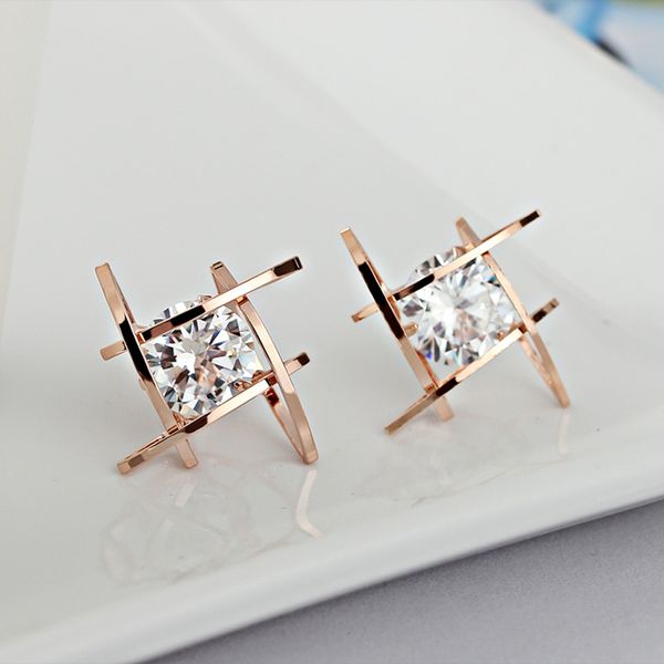 european and american trinkets triangle zircon earrings toe square zircon stud earrings women earrings whole gift, Golden;silver
european and american trinkets triangle zircon earrings toe square zircon stud earrings women earrings whole gift, Golden;silver