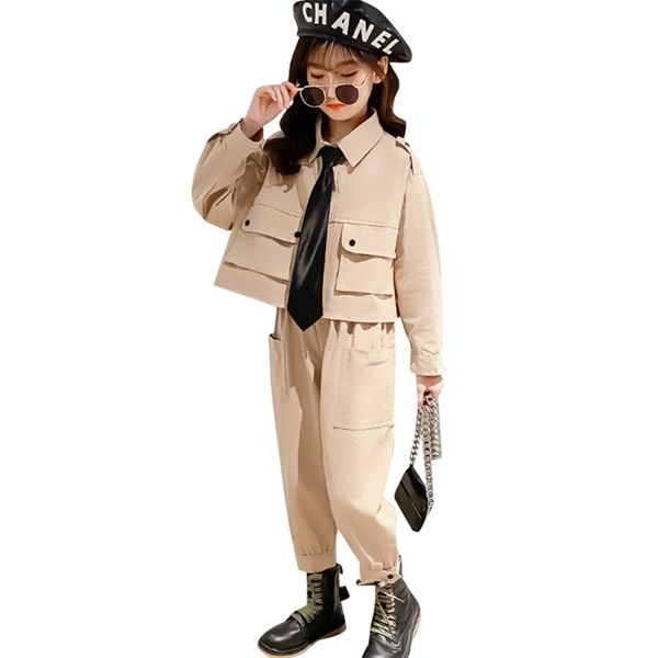 children clothes solid jacket + pants girls clothing casual style outfits for spring autumn kids 6 8 10 12 14 210528, White
children clothes solid jacket + pants girls clothing casual style outfits for spring autumn kids 6 8 10 12 14 210528, White