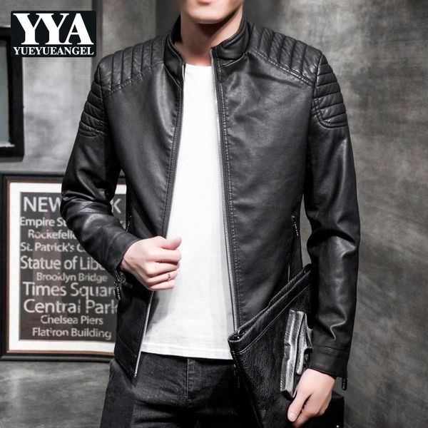men's fur & faux mens fashion slim fit pu leather jacket street casual stand collar zipper short coat spring autumn black red biker out
men's fur & faux mens fashion slim fit pu leather jacket street casual stand collar zipper short coat spring autumn black red biker out