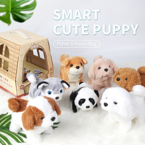 Robot Dog Electronic Pet Dog Plush Puppy Jump Wag Tail Leash Teddy Toys Walk Bark Funny Birthday Gift Toys For Children
Robot Dog Electronic Pet Dog Plush Puppy Jump Wag Tail Leash Teddy Toys Walk Bark Funny Birthday Gift Toys For Children