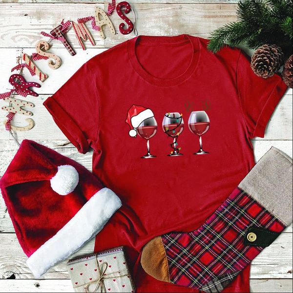 womens t shirts christmas shirt funny wine glass santa claws printing loose holiday short sleeve s 5xl femme, White
womens t shirts christmas shirt funny wine glass santa claws printing loose holiday short sleeve s 5xl femme, White