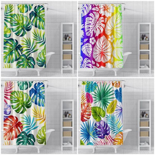shower curtains colorful tropical leaf bathroom waterproof polyester bath curtain with hooks home decor
shower curtains colorful tropical leaf bathroom waterproof polyester bath curtain with hooks home decor