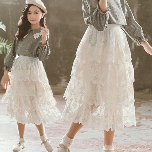 skirts lace flroal long skirt for kids girl layered teenage girls 14 12 years age 4 6 8 10 back to school clothing autumn 2021, Blue
skirts lace flroal long skirt for kids girl layered teenage girls 14 12 years age 4 6 8 10 back to school clothing autumn 2021, Blue