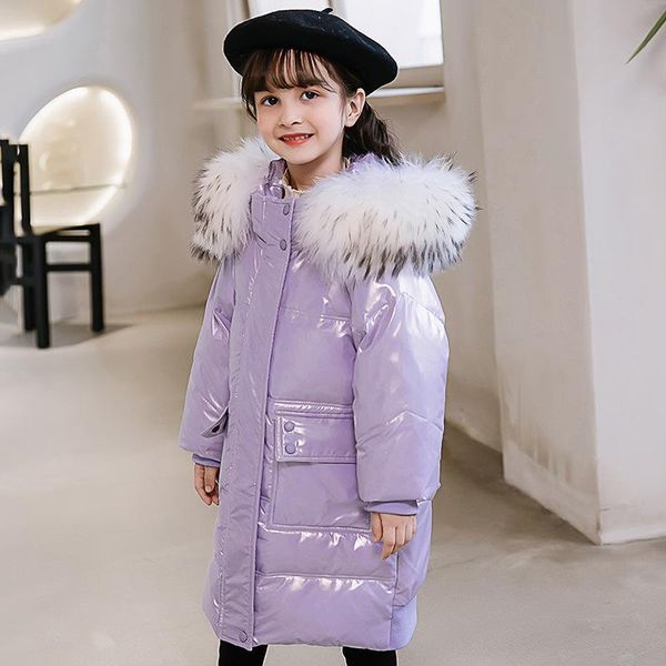 down coat the 2021 winter fashion trend children's jacket girls' waterproof & warm thick long cold-proof clothing, Blue;gray
down coat the 2021 winter fashion trend children's jacket girls' waterproof & warm thick long cold-proof clothing, Blue;gray