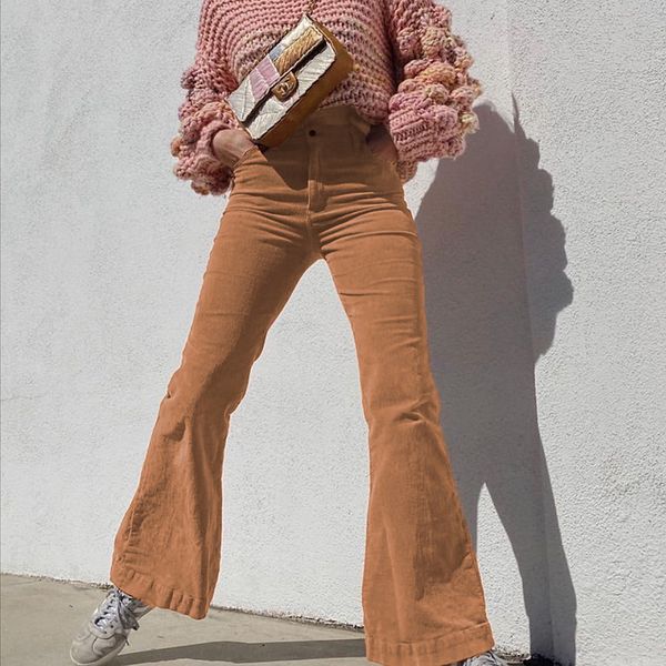 vintage corduroy flare pants for women streetwear fashion high waist 2021 new boot cut trouser harajuku skinny pantalon, Black;white
vintage corduroy flare pants for women streetwear fashion high waist 2021 new boot cut trouser harajuku skinny pantalon, Black;white