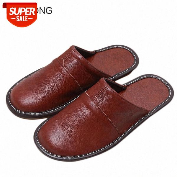 lcizrong colors genuine leather male slippers 35-44 size home family male slippers non-slip shoes spring #kk1o, Black
lcizrong colors genuine leather male slippers 35-44 size home family male slippers non-slip shoes spring #kk1o, Black