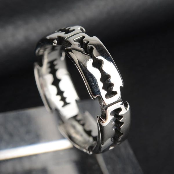 wedding rings fashion punk titanium steel ring wearing heavy metal retro gift, Slivery;golden
wedding rings fashion punk titanium steel ring wearing heavy metal retro gift, Slivery;golden