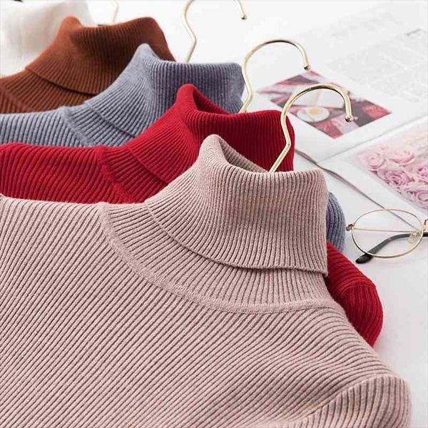 solid color turtleneck women sweaters autumn winter thin pullover slim basic sweater long sleeve soft knitted, White;black
solid color turtleneck women sweaters autumn winter thin pullover slim basic sweater long sleeve soft knitted, White;black