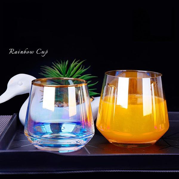 wine glasses crystal lead-glass rainbow refraction cup creative colored type individual transparency
wine glasses crystal lead-glass rainbow refraction cup creative colored type individual transparency
