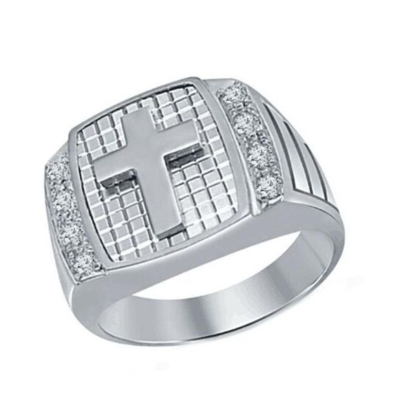 cluster rings fashion silver cross zircon for motorcycle party steampunk wedding cocktail men women jewelry, Golden;silver
cluster rings fashion silver cross zircon for motorcycle party steampunk wedding cocktail men women jewelry, Golden;silver