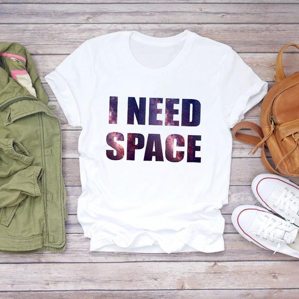 women space letter printed fashion cute aesthetic clothes summer shirt t-shirts t graphic female ladies womens tee t-shirt, White
women space letter printed fashion cute aesthetic clothes summer shirt t-shirts t graphic female ladies womens tee t-shirt, White