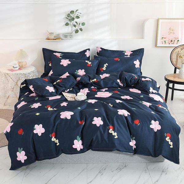bedding sets all-cotton blossoming flowers four-piece thickening 100% cotton bed sheet of quilt cover fashion set
bedding sets all-cotton blossoming flowers four-piece thickening 100% cotton bed sheet of quilt cover fashion set