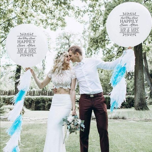 party decoration 36 inch wedding balloon happily ever after mr & mrs white latex bride and groom for supplies
party decoration 36 inch wedding balloon happily ever after mr & mrs white latex bride and groom for supplies