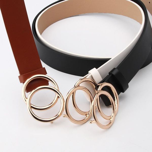 belts fashion pu leather belt casual alloy hasp for women double ring buckle all-match jeans designer waistband, Black;brown
belts fashion pu leather belt casual alloy hasp for women double ring buckle all-match jeans designer waistband, Black;brown