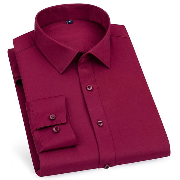 2021 brand men long sleeve new solid male clothing fit business shirt white blue navy black red h8wo a28d, White;black
2021 brand men long sleeve new solid male clothing fit business shirt white blue navy black red h8wo a28d, White;black
