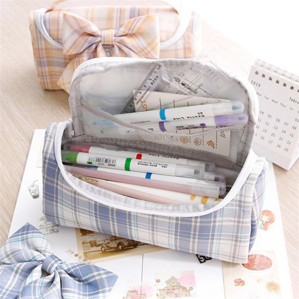 pencil cases school pencilcase for office kawaii bags material escolar high trousse scolaire stationery lattice case papelaria
pencil cases school pencilcase for office kawaii bags material escolar high trousse scolaire stationery lattice case papelaria