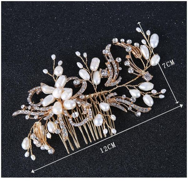 many style gold color crystal simulated pearl hair comb for wedding hair accessories handmade bride hair jewelry headpie jlluyn, Silver
many style gold color crystal simulated pearl hair comb for wedding hair accessories handmade bride hair jewelry headpie jlluyn, Silver