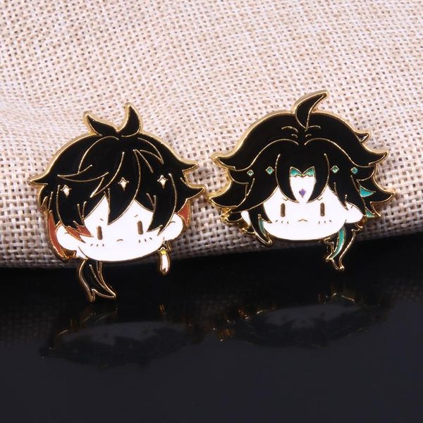 pins, brooches 2021 genshin impact enamel pins funny barbatos metal wendi paimon cartoon badge brooch backpack hat lapel accessories gift, Gray
pins, brooches 2021 genshin impact enamel pins funny barbatos metal wendi paimon cartoon badge brooch backpack hat lapel accessories gift, Gray