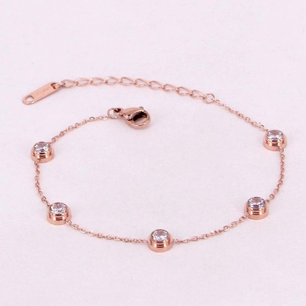 link, chain 2021 trendy jewelry stainless steel bracelet 5pcs crystal bangle rose gold-color chains charms for women b410, Black
link, chain 2021 trendy jewelry stainless steel bracelet 5pcs crystal bangle rose gold-color chains charms for women b410, Black