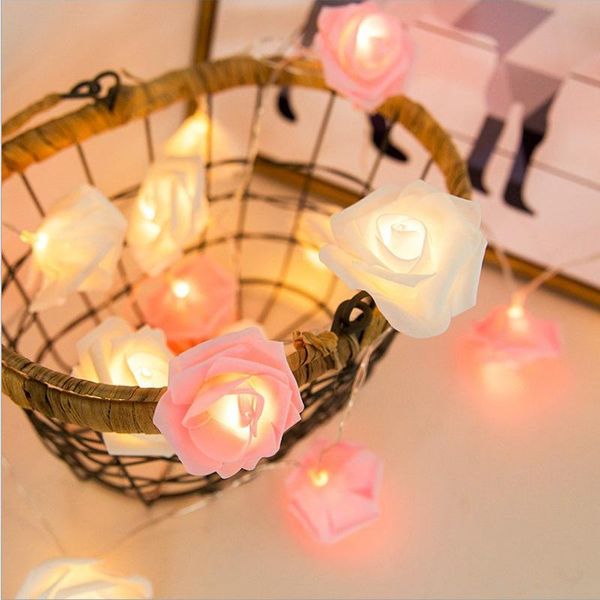 strings christmas decoration rose flower led fairy string lights wedding valentine's day event party garland decor luminaria lamps
strings christmas decoration rose flower led fairy string lights wedding valentine's day event party garland decor luminaria lamps