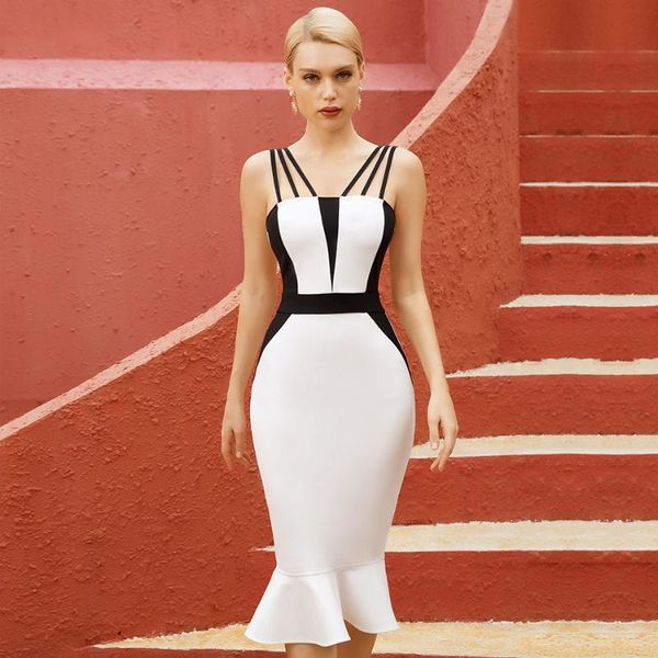 casual dresses 2021 autumn deep v neck black and white stitching shoulder strap dress slimming strapless party bandage fishtail, Black;gray
casual dresses 2021 autumn deep v neck black and white stitching shoulder strap dress slimming strapless party bandage fishtail, Black;gray