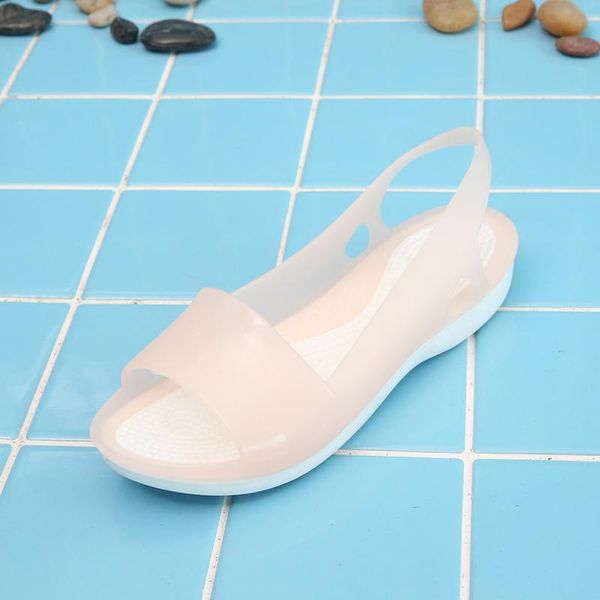 2021 summer jelly shoes colorful women sandals non-slip peep toe stappy beach rainbow woman casual flats shoes ladies slides, Black
2021 summer jelly shoes colorful women sandals non-slip peep toe stappy beach rainbow woman casual flats shoes ladies slides, Black