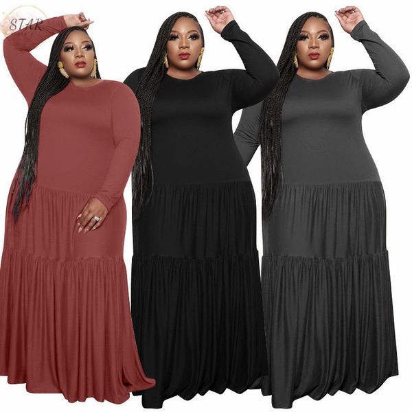 new women 2021 4xl 5xl eleagant solid loose long sleeve maxi es super stretch casual streetwear wholesale dropshipping iil8, Black;gray
new women 2021 4xl 5xl eleagant solid loose long sleeve maxi es super stretch casual streetwear wholesale dropshipping iil8, Black;gray
