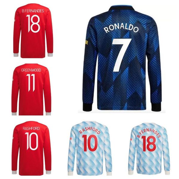 long sleeve 21 22 cavani ronaldo b. fernandes soccer jerseys sancho van de beek 2021 2022 rashford greenwood shaw r.varane pogba football, Black;yellow
long sleeve 21 22 cavani ronaldo b. fernandes soccer jerseys sancho van de beek 2021 2022 rashford greenwood shaw r.varane pogba football, Black;yellow