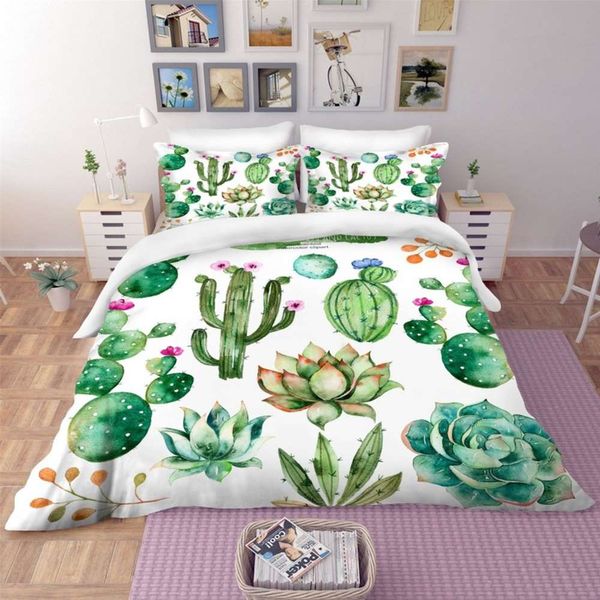 2/3pcs green plants bedding sets cactus luxury quilt cover tropical plants duvet cover king size comforter cover bed set
2/3pcs green plants bedding sets cactus luxury quilt cover tropical plants duvet cover king size comforter cover bed set