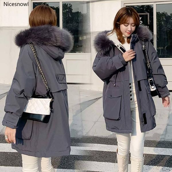 winter jackets women's long parkas female solid oversized hooded with fur collar thick casual women winter coat, Black
winter jackets women's long parkas female solid oversized hooded with fur collar thick casual women winter coat, Black