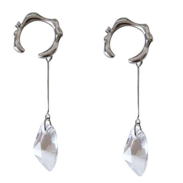 dangle & chandelier creative non pierced crystal earrings long tassel silver color pendant jewelry elegant female wedding accessories
dangle & chandelier creative non pierced crystal earrings long tassel silver color pendant jewelry elegant female wedding accessories