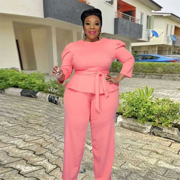 plus size women clothing two piece set large outfits fall long sleeve and pants office suit drop wholesale 211102, Black
plus size women clothing two piece set large outfits fall long sleeve and pants office suit drop wholesale 211102, Black