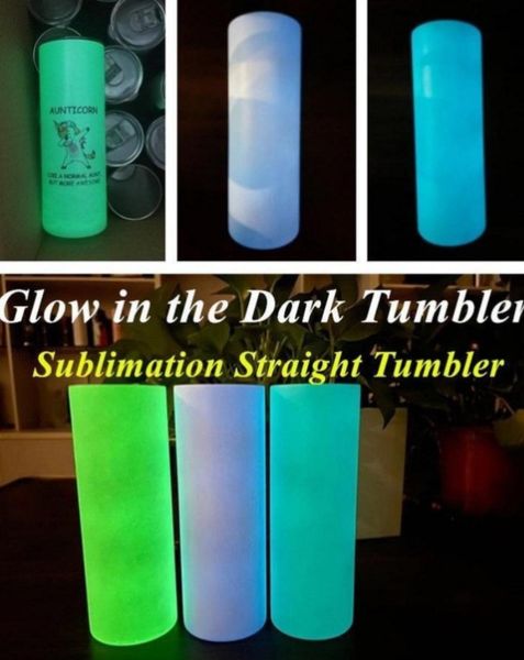 20oz diy sublimation blank straight tumblers luminous vacuum insulated glow in the dark mugs luminescent staliness steel water bottles cups
20oz diy sublimation blank straight tumblers luminous vacuum insulated glow in the dark mugs luminescent staliness steel water bottles cups