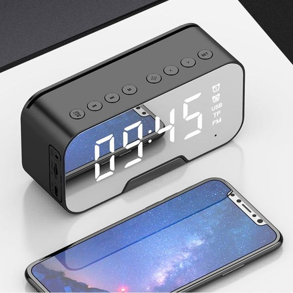 mirror alarm clock ornaments led mirror bluetooth speaker deskdecoration subwoofer supplies music table clock
mirror alarm clock ornaments led mirror bluetooth speaker deskdecoration subwoofer supplies music table clock