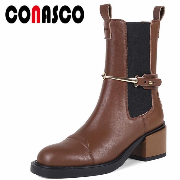 boots conasco retro punk women ankle autumn winter warm cow leather causal basic prom office metal belt buckle shoes woman, Black
boots conasco retro punk women ankle autumn winter warm cow leather causal basic prom office metal belt buckle shoes woman, Black