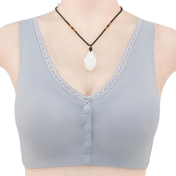 bras lace front buckle bralette ladies wire underwear vest type middile-aged female brassiere large size bra, Red;black
bras lace front buckle bralette ladies wire underwear vest type middile-aged female brassiere large size bra, Red;black