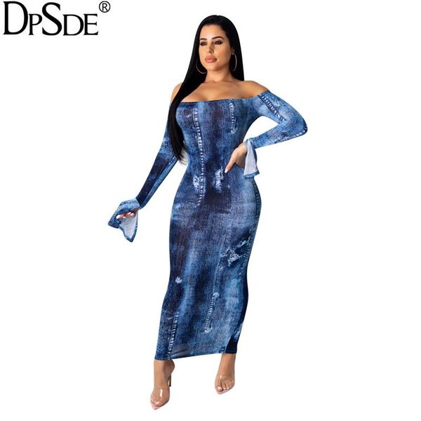 casual dresses dpsde autumn bodycon blue denim women dress off collar full sleeves fashion streetwear 2021 long bandage, Black;gray
casual dresses dpsde autumn bodycon blue denim women dress off collar full sleeves fashion streetwear 2021 long bandage, Black;gray