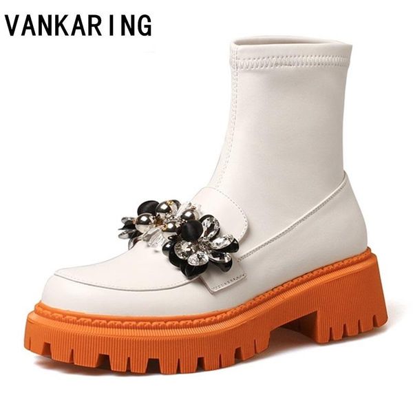 boots ins crystal buckle autumn winter socks shoes women thick-soled casual net red elasticity short botas mujer, Black
boots ins crystal buckle autumn winter socks shoes women thick-soled casual net red elasticity short botas mujer, Black
