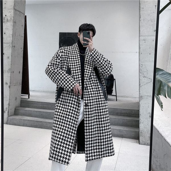 2021 new -style korean trellised long wool blend snow jackets cashmere trench cotton-quilted clothes e4ul, Black
2021 new -style korean trellised long wool blend snow jackets cashmere trench cotton-quilted clothes e4ul, Black